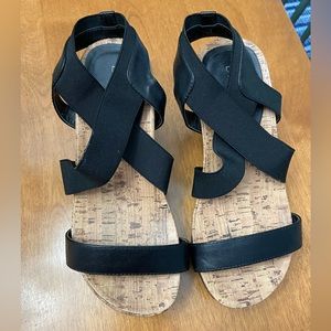 Cross Cross Black Espadrilles